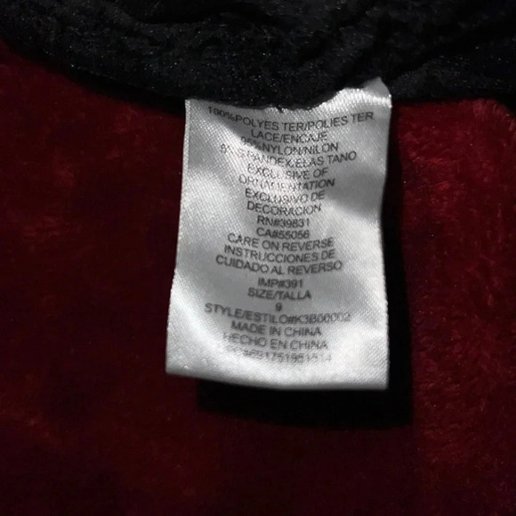 Baby phat Black Lace satin studded waist Shorts Sz 9 - Picture 8 of 12